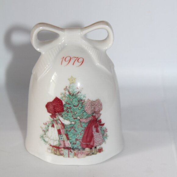 🍁5/$25🎃 Holly Hobbie Christmas Bell 1979 - Picture 1 of 2